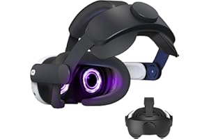 DEVASO Elite Strap für Meta Quest 3, Verstellbarer Bequemer Headstrap für Oculus Quest 3, Verbesserte Unterstützung und Leichtes Design, VR Zubehör für Meta Quest 3