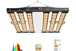 Sonlipo SPC4500 Lampe de culture LED Lampe de culture LED à spectre complet avec Samsung LM281 + Lampe de croissance LED à intensité variable pour plantes d'intérieur, légumes, fleurs…
