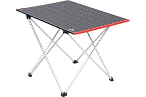 Sportneer Tavolino Pieghevole, Tavolino Pieghevole In Alluminio Portatile, Tavolo Pieghevole Campeggio Per Picnic, Campeggio, Spiaggia, Escursionismo, Viaggi
