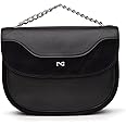 Nero Giardini E047012D Borsa A Tracolla Da Donna In Camoscio E Materiale TecnicoPZ
