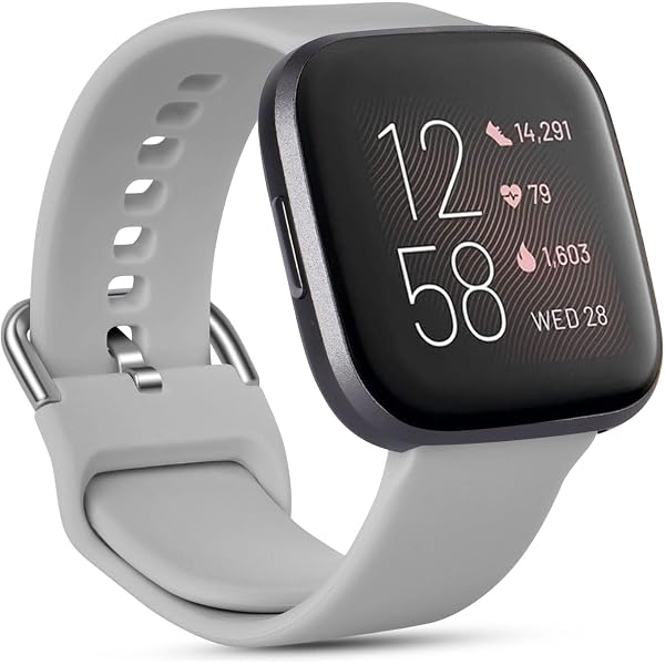 Cinturino Oumida In Silicone Per Fitbit Versa 2/Versa/Versa Lite – Morbido, Traspirante, Regolabile, Multicolore