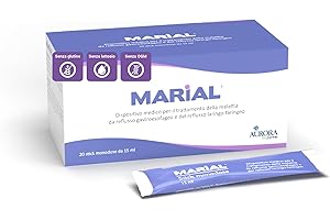 Aurora Biofarma Marial Stick - Antiacido per Reflusso Gastroesofageo e Laringofaringeo - Per Adulti e Bambini - 20 Stick Orali Monodose, Senza Glutine e Lattosio