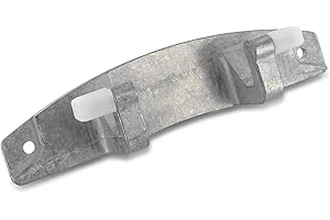 DL-pro Door Hinge for Bosch Siemens 634198 00634198 iQ700 iSensoric VarioPerfect iQ500 iQ800 Series 8 Extra Class Logixx Hinge with Sockets for Washing Machine Front Loader