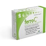 Integratore Di Ferro 30mg a lento rilascio con VitaminaC Ferro Forte Pirofosfato Micronizzato Superdisperso, Alta Biodisponib