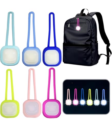 RANJIMA Blinklicht Schulranzen - LED Sicherheitslicht Für Kinder & Haustiere