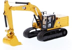 Diecast Masters Caterpillar 85658 336 Next Gen H0 Cat - Vehículo de construcción en Caja metálica, Escala 1:87, Aprox. 12 x 4,1 x 5,5 cm, 14+, Adecuado para maquetas de ferrocarriles y coleccionistas
