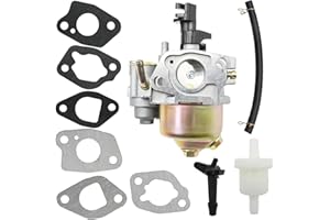 Hoypeyfiy GX160 Carburetor Replacement for Honda GX120 GX140 GX168 GX200 4HP 5.5HP 6.5HP Small Engine Generator Pressure Washer Kart Carb Kit 16100-ZH8-W61 16100-ZH7-W51