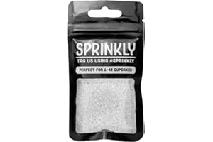 SPRINKLY - Sparkling Sugar - White - 30g