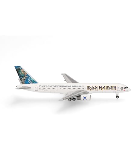 Herpa Modellflugzeug Iron Maiden (Astraeus) Boeing 757-200 