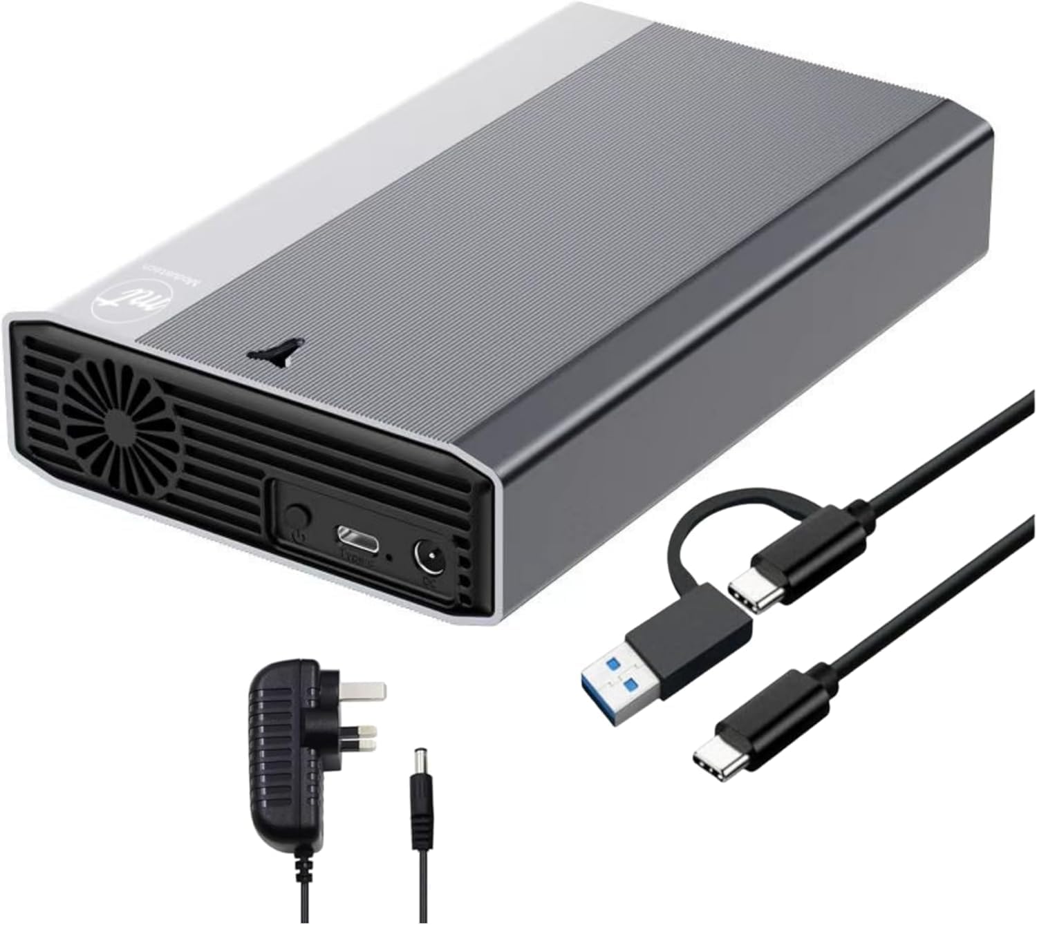 ModusTech 4TB External (DESKTOP) Hard Drive USB 3.1 Type-C - High-Speed Data Storage for PC, Mac, Laptops, and Gaming Consoles - Durable Design, Compatible with Windows, MacOS, Linux (4.0, TB)