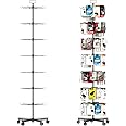 YEOOE Spinning Display Stand 7 Tier Retail Display Racks Movable Shop Spinner Rack Rotating Display Organizer,Craft Jewelry Keyring Hats Socking Toys Vendor Display Rack