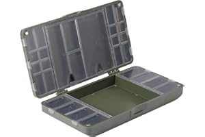 Sougayilang Boîte de rangement pour matériel de pêche à la carpe, parfait pour la carpe, organise soigneusement les crochets et les accessoires