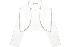 Bolerose Chicas Manga 3/4 Formal Niñas Bolero Cárdigan
