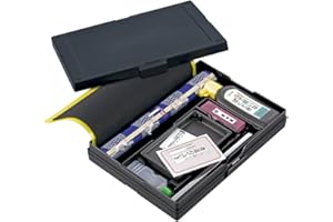Kuretake Zig Traditional Japanese Calligraphy Set Traditional Calligraphy Kit (Includes Bushes, Ink, Mat, Paperweight, Trays & More)