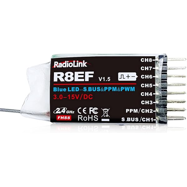 Radiolink T8S 8-Channels 2.4GHz RC Transmitter With Martinique