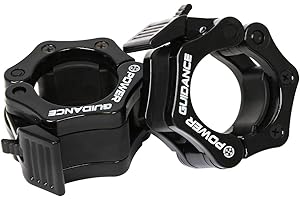 POWER GUIDANCE Barres d'haltères Barbell Colliers pour 50 mm Olympic Bar