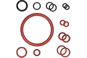 BREMERLUFT Joint torique, kit d'entretien pour valve de soutien, vanne de vapeur, groupe de brassage, vanne d'écoulement compatible avec Phillips Saeco Spidem Gaggia (lot de 2)