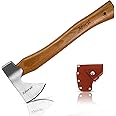 Xforst Hache Viking X-H6 - Hache de Survie 38 cm | Tête Forgée en Acier