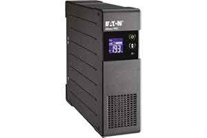 Eaton USV Ellipse PRO 1600 DIN – Line Interactive UPS – ELP1600DIN – 1 600 VA – (8 IEC-utgångar) – spänningskontroll (AVR)