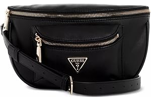 GUESS Damska torba na pasek Manhattan, Czarny, Rozmiar Uniwersalny