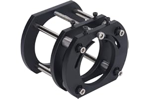 SORANDY Router Lift Base, Router Lifting Platform, 4 Jaw Metal Milling Table Lift System Router Table Lift Tool Engraving DIY Tools for Electric Grooving Tenoning Trimming Chamfering