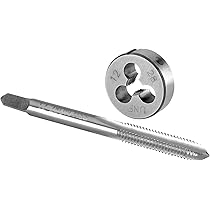 Burkit 1 1/4 Zoll-12 UNF Gewindebohrer Set - Maschinengewindebohrer & Schneideisen Rechts