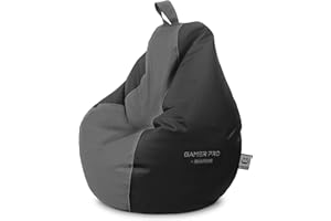 Happers Pouf Gaming Pro Grigio
