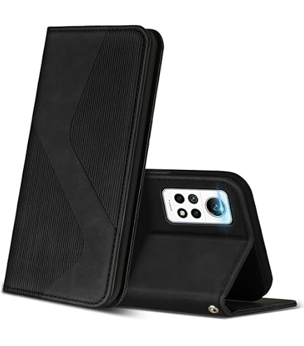 Custodia A Portafoglio HAOYE Per Honor 90 Lite – Pelle PU Con Chiusura Magnetica, Supporto E Slot Per Carte – Colore Oro