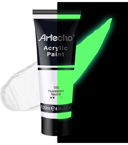 Maquillage à l'eau néon en tube de 30 ml en différentes couleurs
