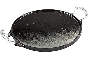 Garcima - Plancha Hierro Fundido Esmaltada Redonda Ø 42 cm.