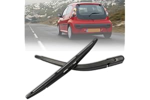 HONEYHOUSE Tergicristallo, Tergicristallo Posteriore Braccio Tergicristallo & Set Lama per 2005-2014 Citroen C1 Mk1