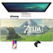 IGIRC XXL Gaming-Mousepad „The Legend Of Zelda“ – 900 X 400 Mm, 3 Mm Dick, Rutschfeste Basis & Genähte Kanten