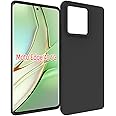 ZMONE for Motorola Edge 40 5G Case Cover Slim Fit Soft Flexible TPU Ultra Thin Matte Finish Coating Protective Cover - Black