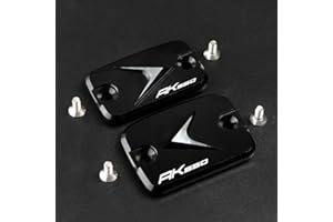 BXMOTO Moto Couvercle de Réservoir de Frein Avant Front Brake Fluid Reservoir Cap pour KYMCO AK550 AK 550 2017 2018 2019 2020