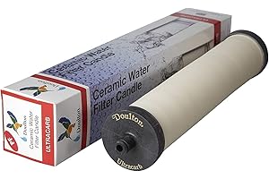Doulton UltraCarb Push Fit Water Filter with Scale Reduction - Compatible with Franke 08, Qettle 08, Franke 06, Franke 03, Carron Phoenix CP08 & Franke Omni 4-in-1 Boiling Tap (1)