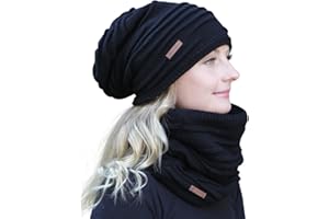 Hilltop Set Invernale da Uomo e Donna, Sciarpa in Pile e Cuffia/Berretto Abbinato