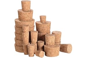 BESTE ANGEBOTE Fasskorken KORKEN 14 Größen zur Auswahl aus NATURKORK Flaschenkorken NATURKORKEN STOPFEN Spitzkorken Verschluss (33/40 mm)