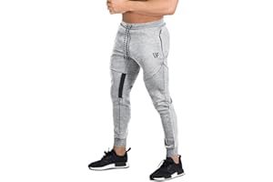 BROKIG Pantaloni della Tuta da Jogging da Palestra Vertex da Uomo con Tasche
