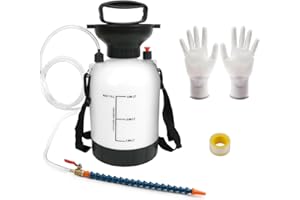 LERNOU 3000ml Transmission Oil & Gearbox Oil Filling Pump, Professional Gear Oil Pump Fluid Transfer Kit for Cars/Trucks/Marine Engines,Teflon Tape & Gloves.