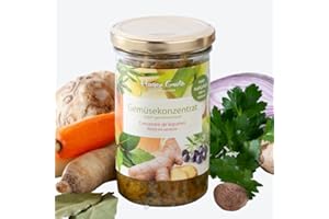 Concentré de légumes Hagen Grote, verre de 250 g, 100% d’ingrédients naturels, utilisation variée, goût plein de légumes
