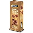 McVities Digestive Thins Milk Chocolate & Cappuccino Biscuits 150 g
