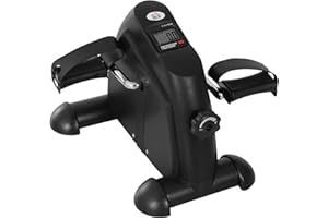 ‎HOMCOM HOMCOM Mini Heimtrainer Arm-und Beintrainer Pedaltrainer für Senioren mit LCD-Display verstellbarer Widerstand Fitnessbike Hometrainer für Zuhause Heim Büro 35 x 40 x 31 cm