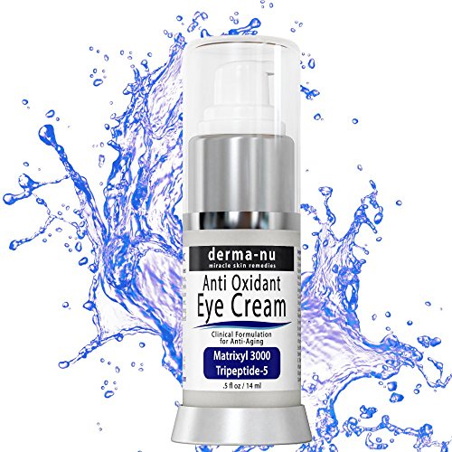 Antialterung Augencreme-Augenbehandlung für Unter Augenfalten, dunkle Kreise, kräht Füße und geschwollene Augen. Tatsächlich nährt die Haut mit Coq10, Matrixyl 3000, Aminosäuren, Peptide and Vitamin C