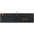 CHERRY KC 200 MX, Clavier de bureau mécanique avec plaque en métal anodisé, disposition française (AZERTY), Filaire, MX2A SIL