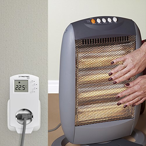TROTEC BN30 Steckerthermostat Steckdosenthermostat Thermoschalter für Infrarotheizung Raumthermostat … - 6