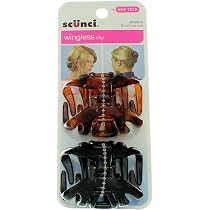 Scunci Ovale Haarnadeln – Rutschfester Griff, 6er Pack, Für Damen & Herren, Bunte Farben