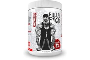 TAMBEEZE 5% Nutrition Full As F Overdosed Nitric Oxide Booster, Stim-Free Pump Pre-Workout | Massive Pumps Strength Gains & Endurance | L-Citrulline, Nitrosigine, Danshe | 350 g (350 g, Fruit)