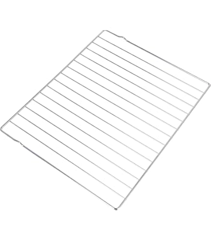 Spares2go Small Square Grill Pan, Rack & Detachable Handle Compatible