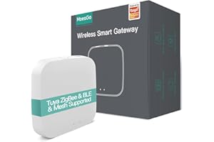 MOESGO MOES Tuya ZigBee y BLE Gateway WiFi Mesh Hub, Compatible con Tuya, Smart Home, Control de Voz a través de Alexa Google Home
