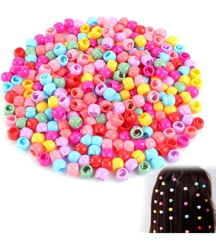 Nutty Natte 32-teiliges Set Stoff-Dreadlock-Perlen – Handgefertigt, Elastisch, Für Hip-Hop Style